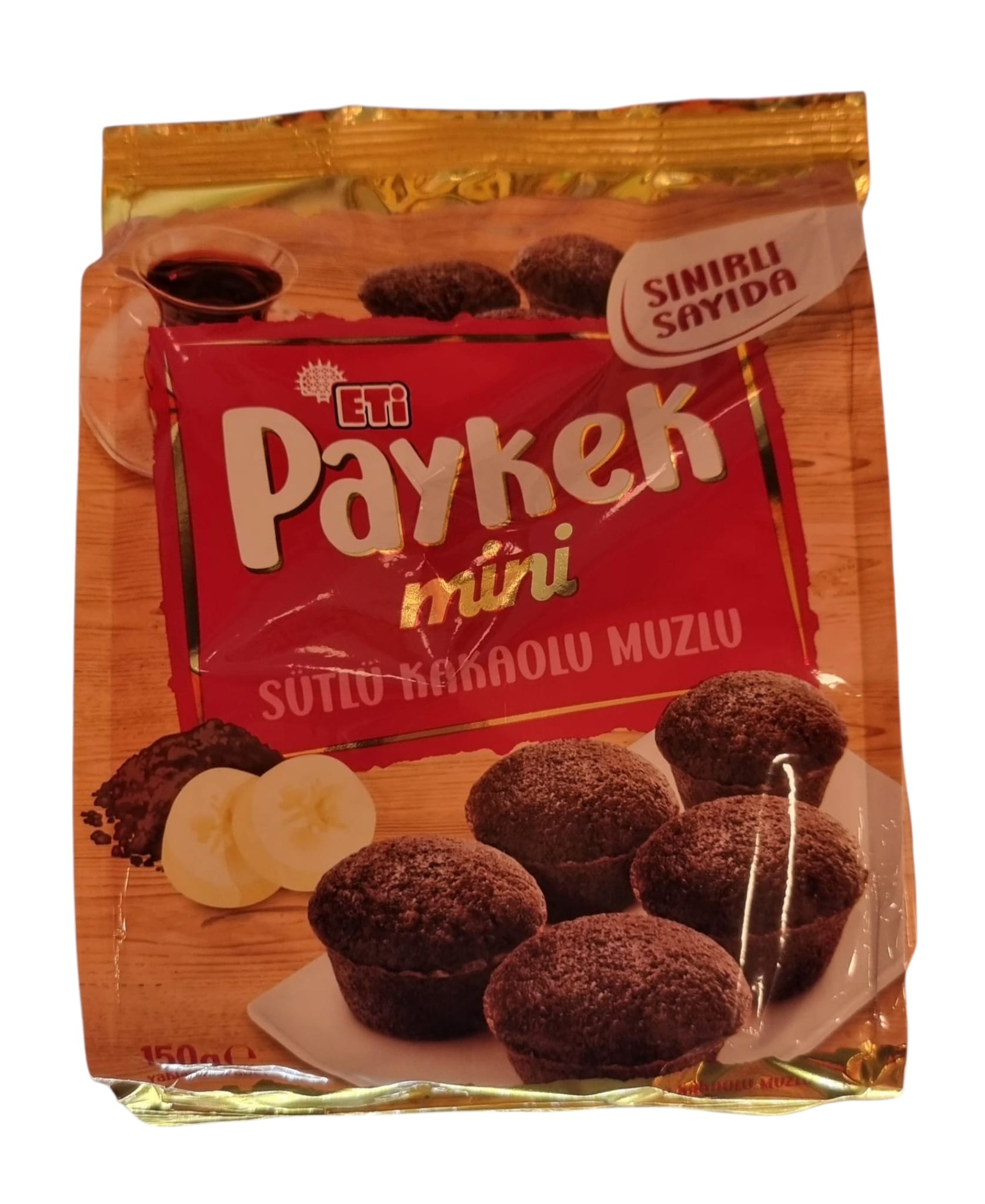 Eti Paykek Mini Sütlü Kakaolu Muzlu 150 Gr