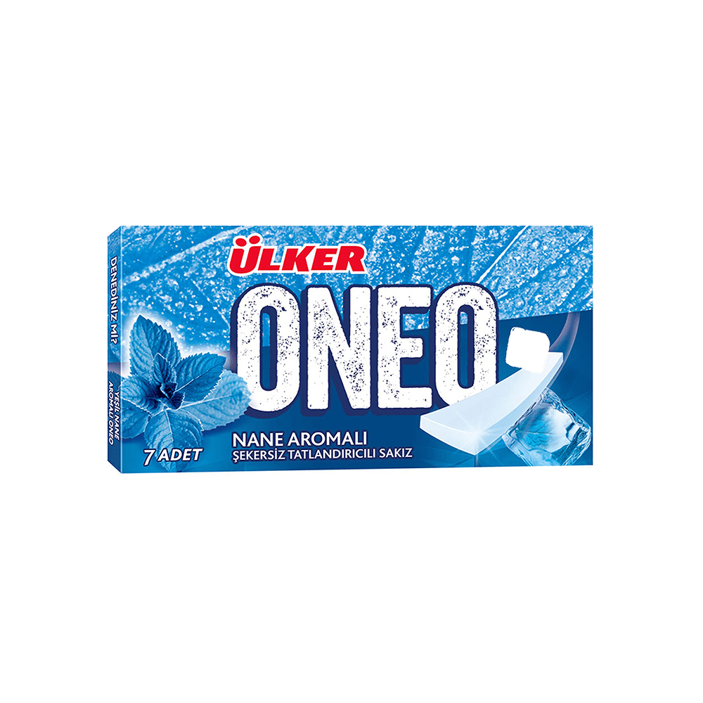 Ülker Oneo Sakız Nane Aromalı 60 Dk Ferahlık 14 Gr 