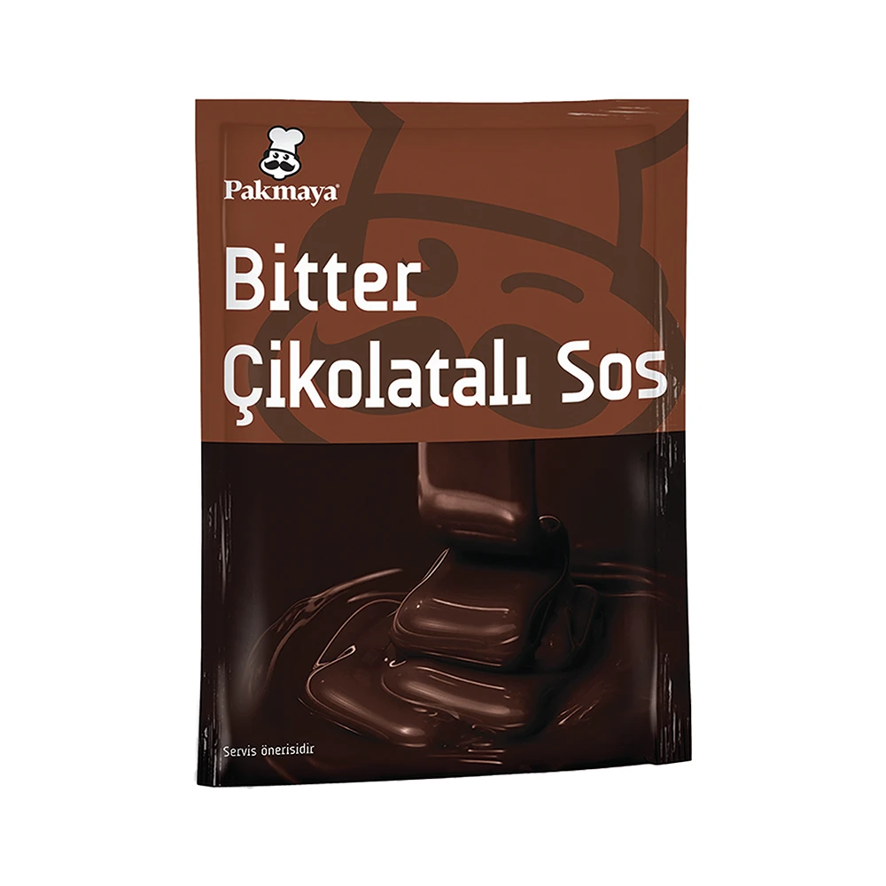 Pakmaya Bitter Çikolatalı Sos 122 Gr