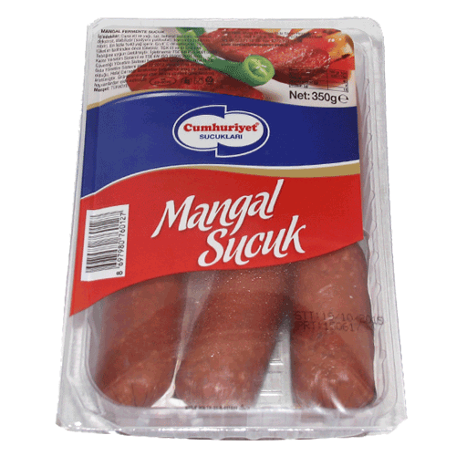 Cumhuriyet Mangal Sucuk Sefası 350 Gr