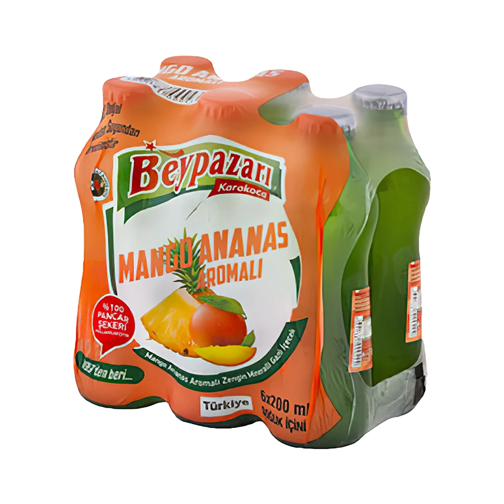 Beypazarı Mango ve Ananas Aromalı Maden Suyu 6 x 200 Ml