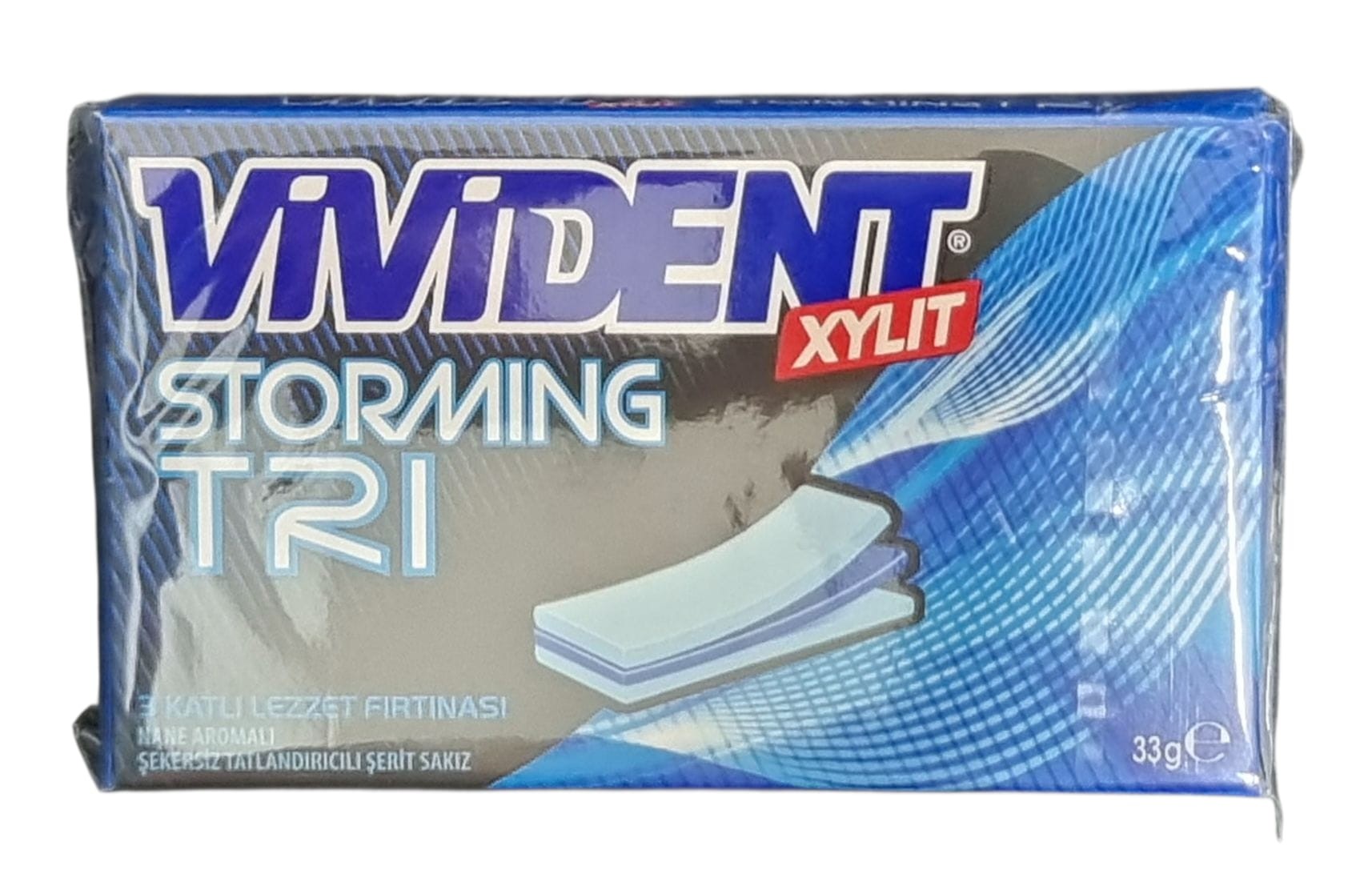 Vivident Sakız Storming Tri Nane Aromalı 33 Gr