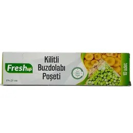 Freshup Kilitli Buzdolabı Poşeti Orta Boy 10'lu