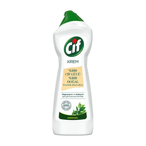 Cif Krem Yeni Nesil Yüzey Temizleyici Amonyak 750 Ml