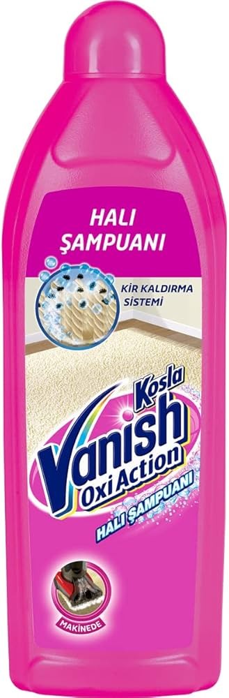 Kosla Vanish Oxi Action Halı Şampuanı Makine 850 Ml
