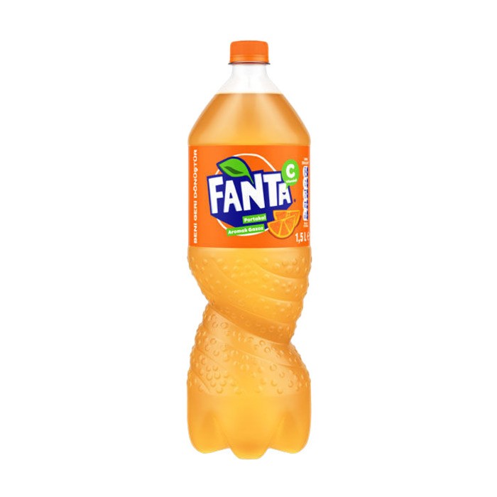 Fanta Gazoz Portakal Aromalı 1,5 Lt
