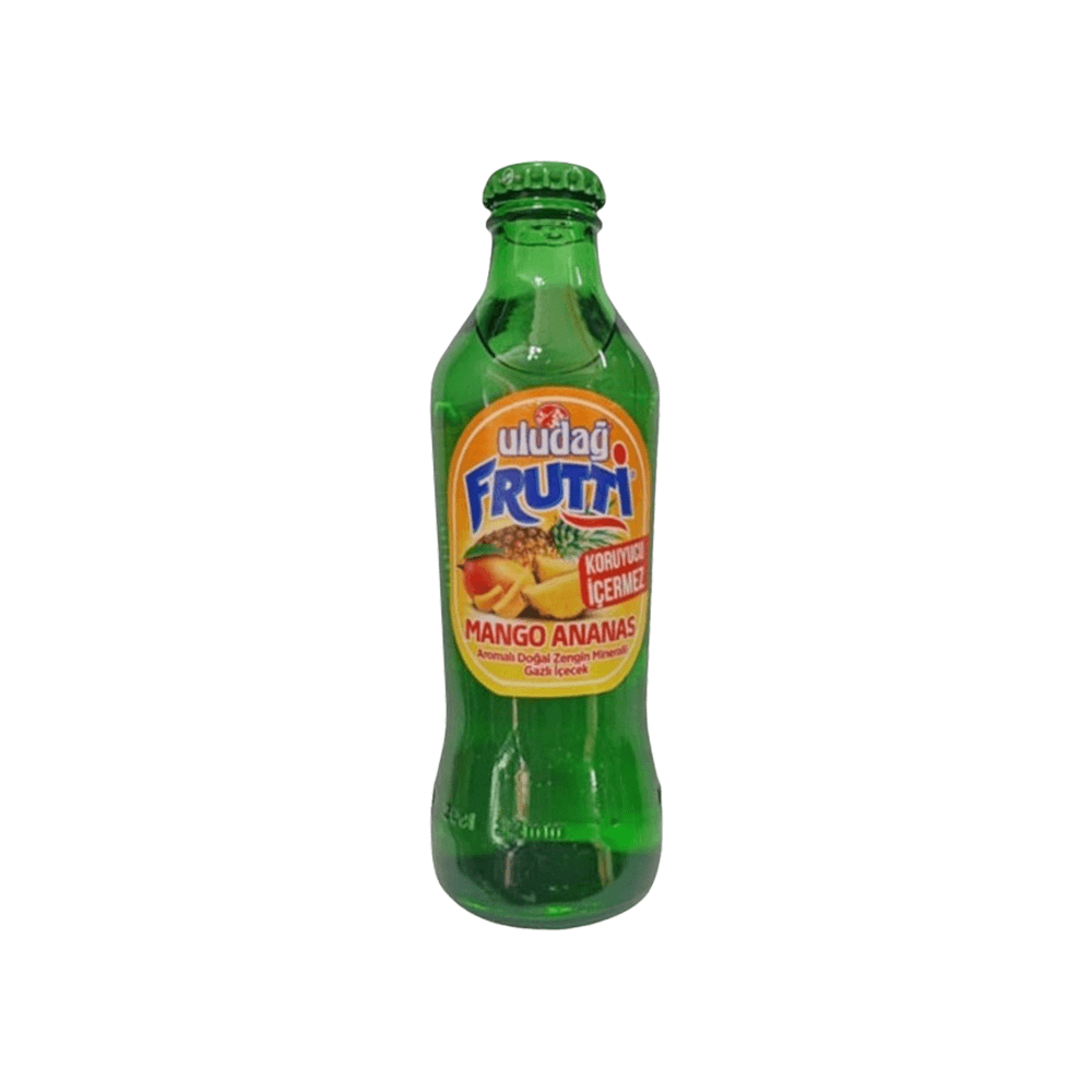 Uludağ Frutti Mango & Ananas Aromalı Maden Suyu 200 Ml