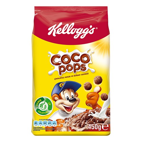 Kellogg's Coco Pops Topları Kahvaltılık Gevrek 450 Gr