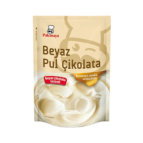Pakmaya Beyaz Pul Çikolata 100 Gr