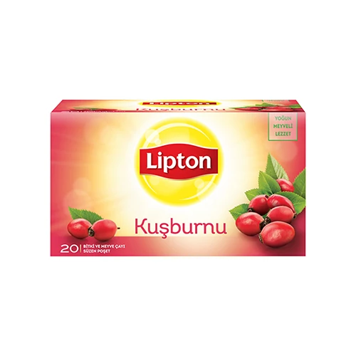 Lipton Kuşburnu Bitki Çayı (20'li)