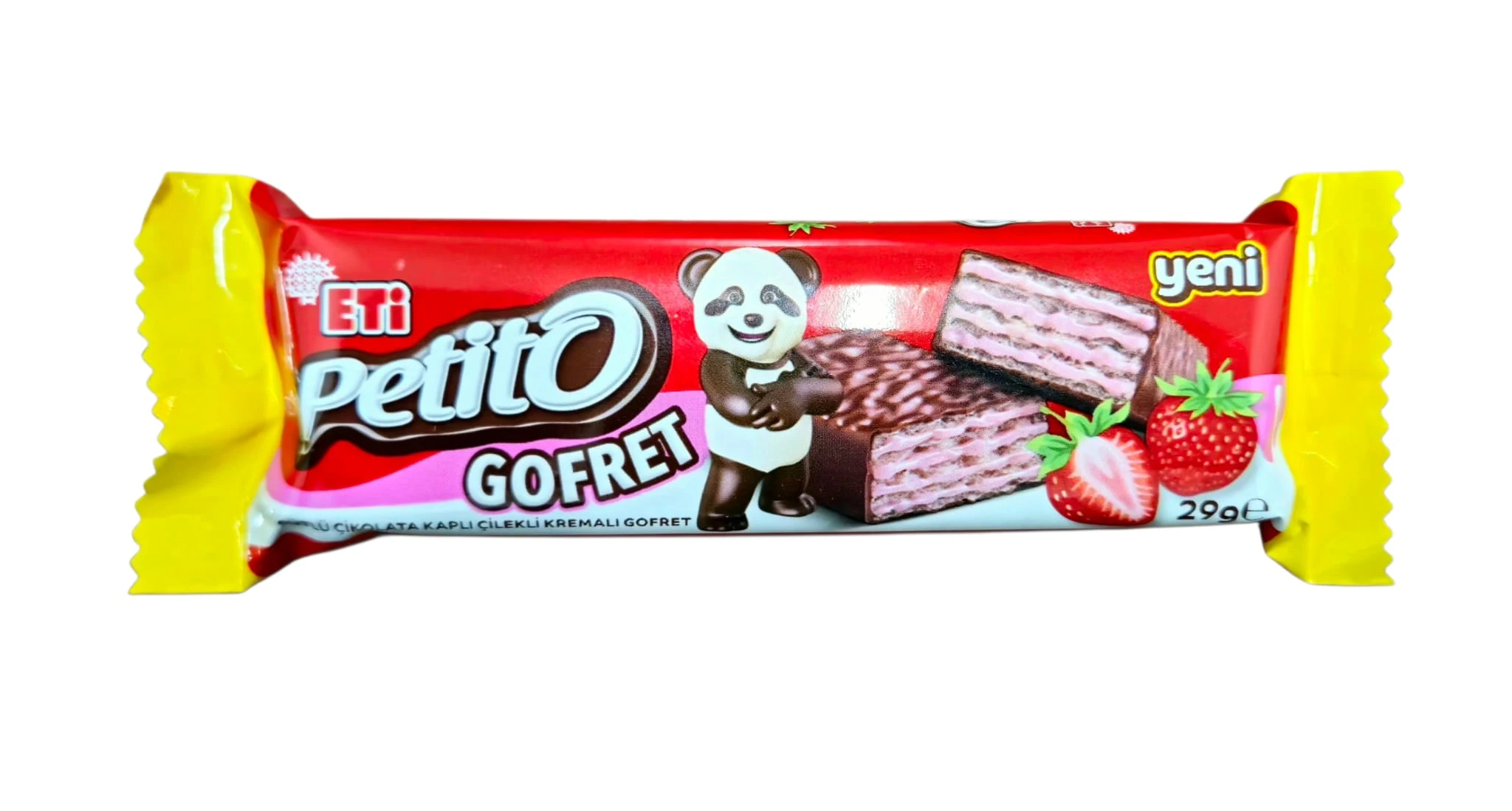 Eti Petito Çilek Kremalı Gofret 29 Gr