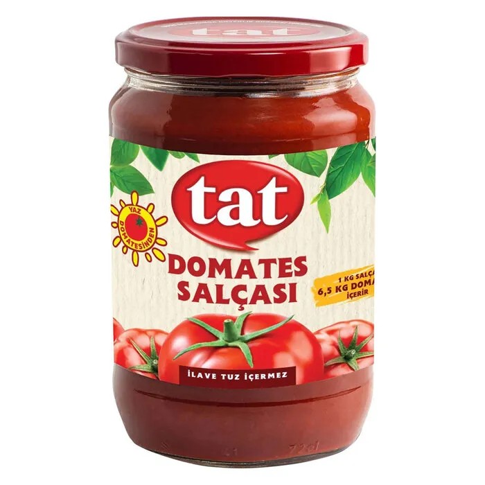 Tat Domates Salçası Cam Kavanoz 710 Gr
