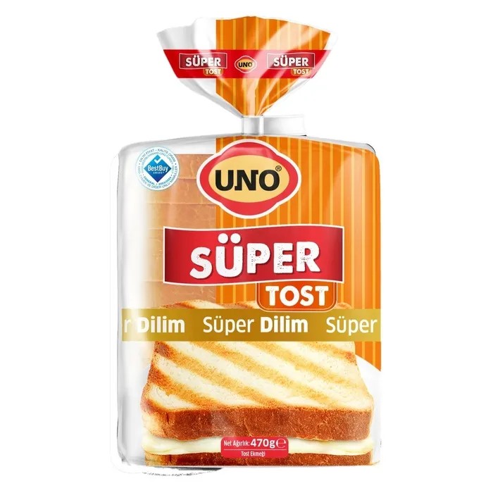 Uno Tost Ekmeği Süper 470 Gr