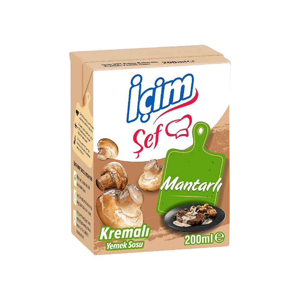 İçim Mantarlı ve Kremalı Yemek Sosu 200 Ml