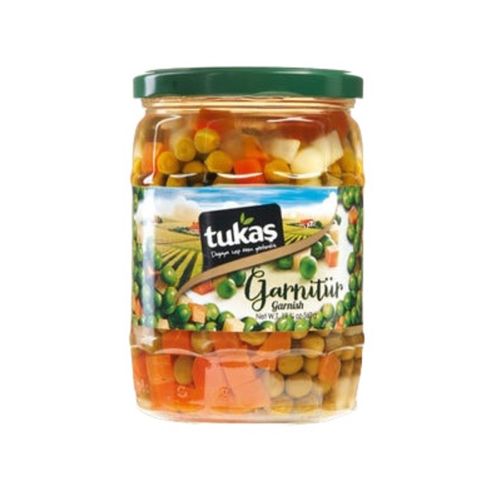 Tukaş Sebze Garnitür 560 Gr