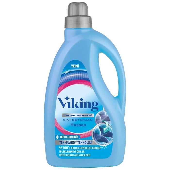 Viking Çamaşır Deterjanı Hassas Ciltler 2700 Ml