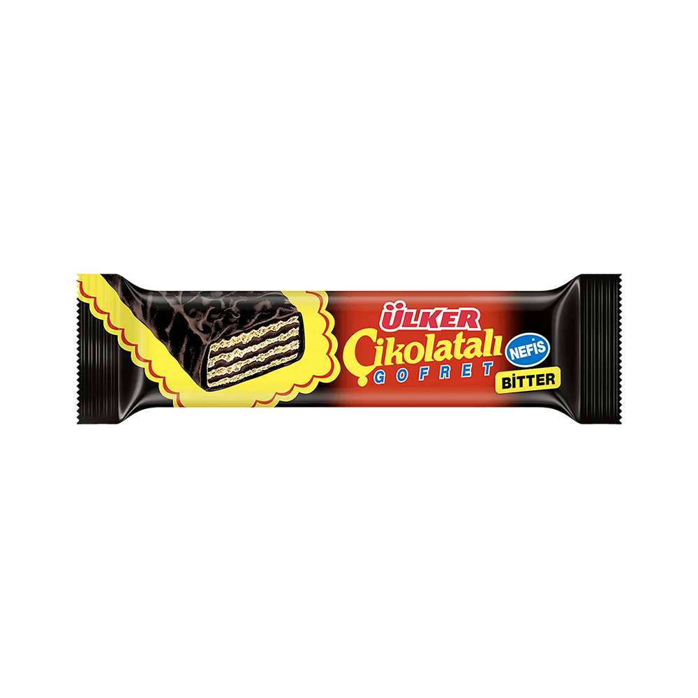 Ülker Çikolatalı Gofret Bitter 36 Gr