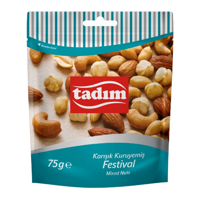 Tadım Festival Karışık Kuruyemiş 75 Gr