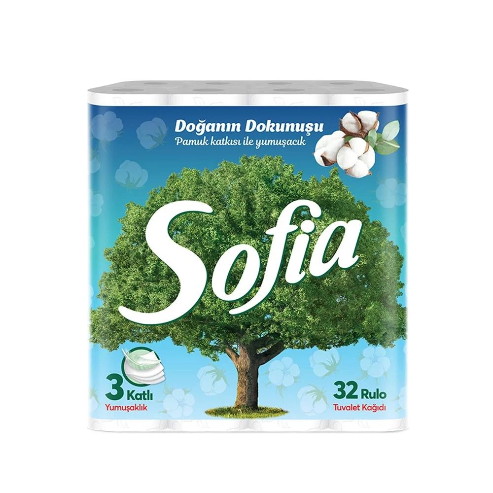 Sofia Tuvalet Kağıdı 32'li 3 Katlı