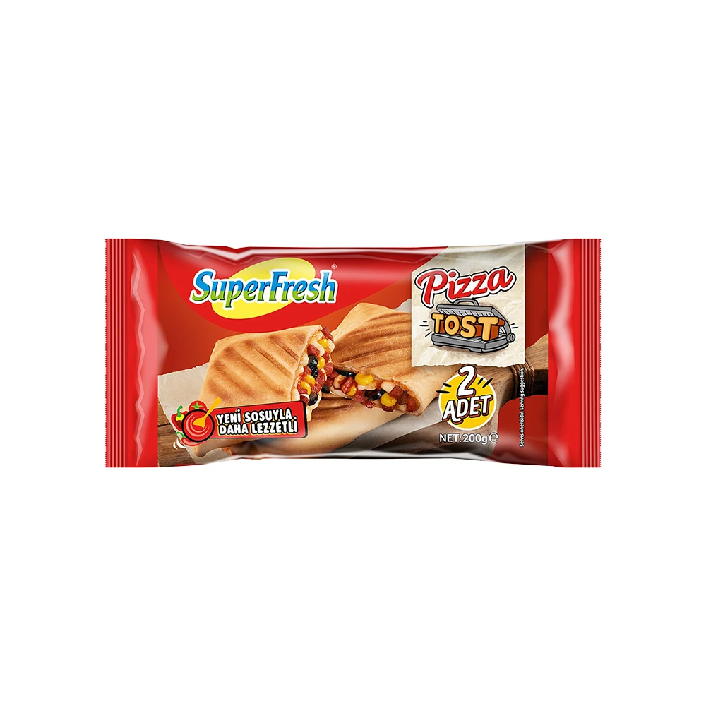 SUPERFRESH PİZZA TOST 2Lİ 200GR