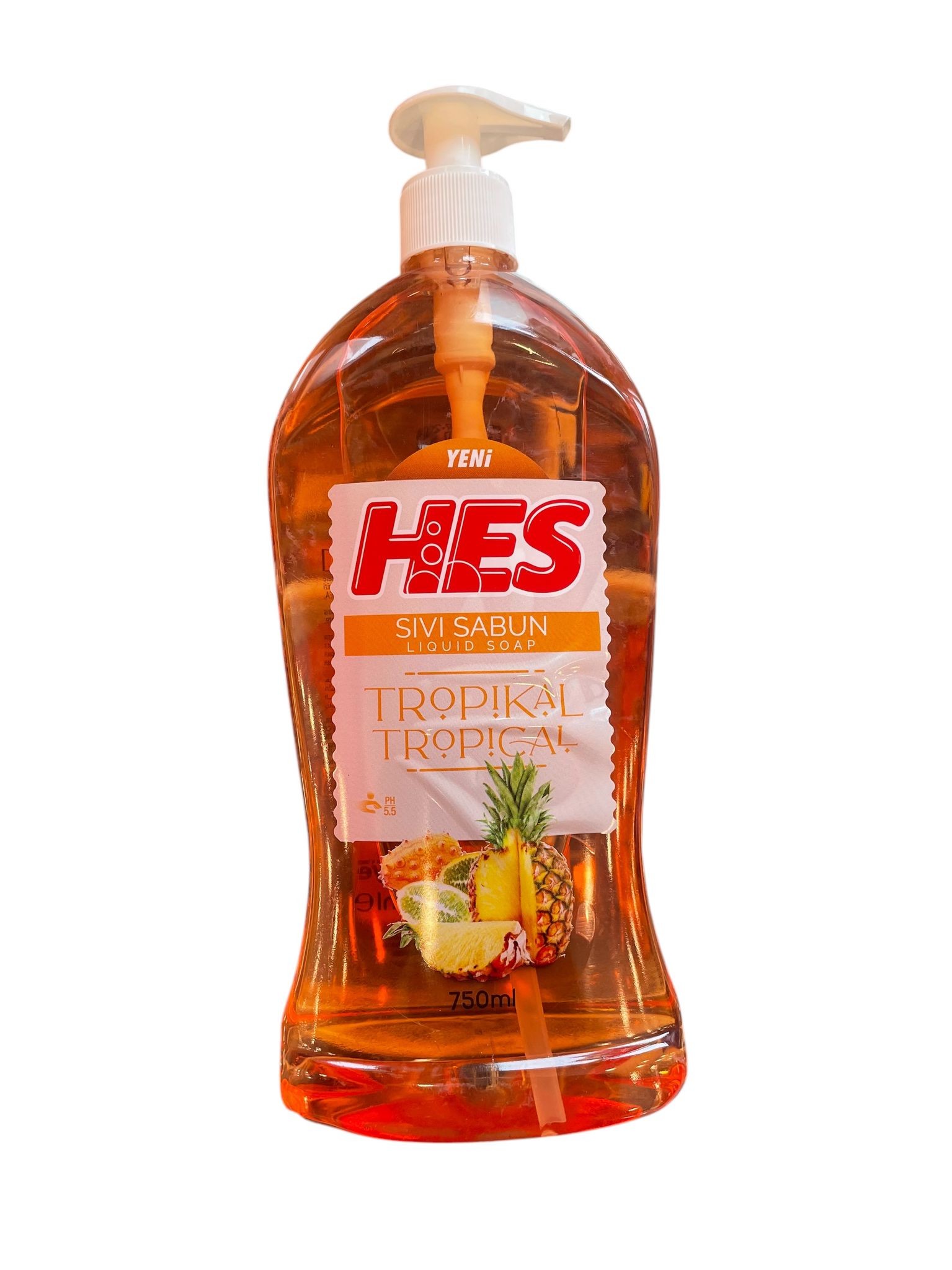 Hes Sıcı El Sabunu Tropical 750 Ml