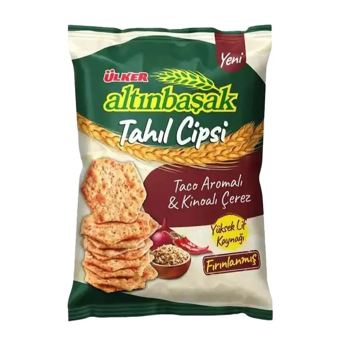 Ülker Altınbaşak Taco & Kınoa Tahıllı Cips 50 Gr