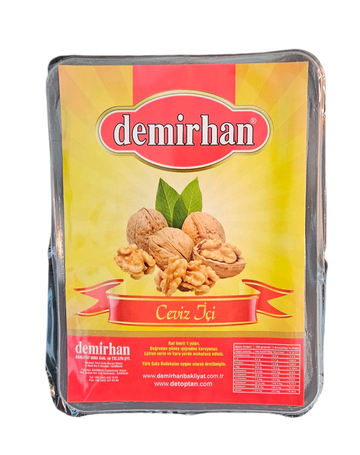 Demirhan Ceviz İçi Kelebek 150 Gr