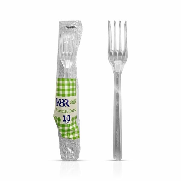 KBR Plastik Çatal 10'lu