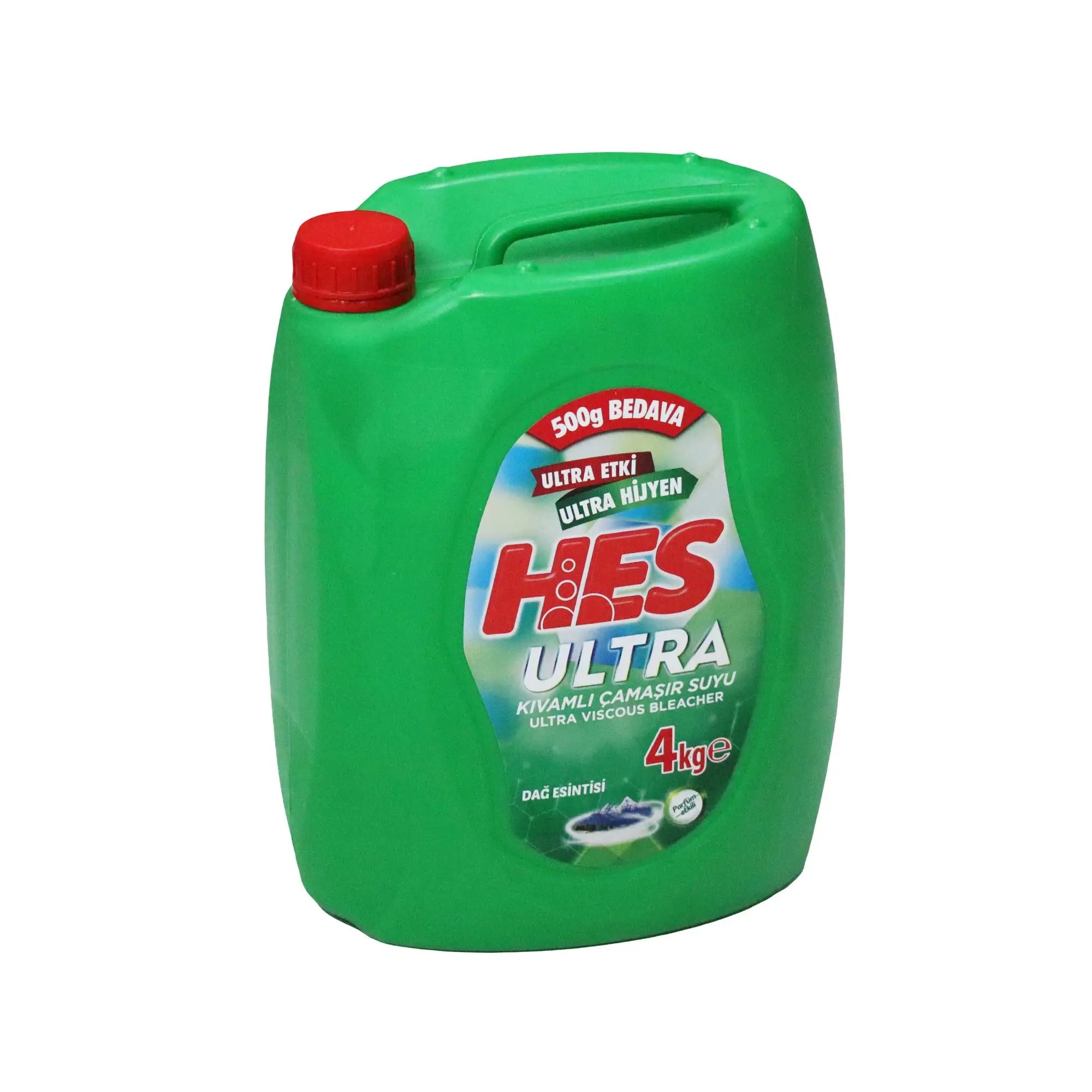 Hes Ultra Çamaşır Suyu Dağ Esintisi 4 kg
