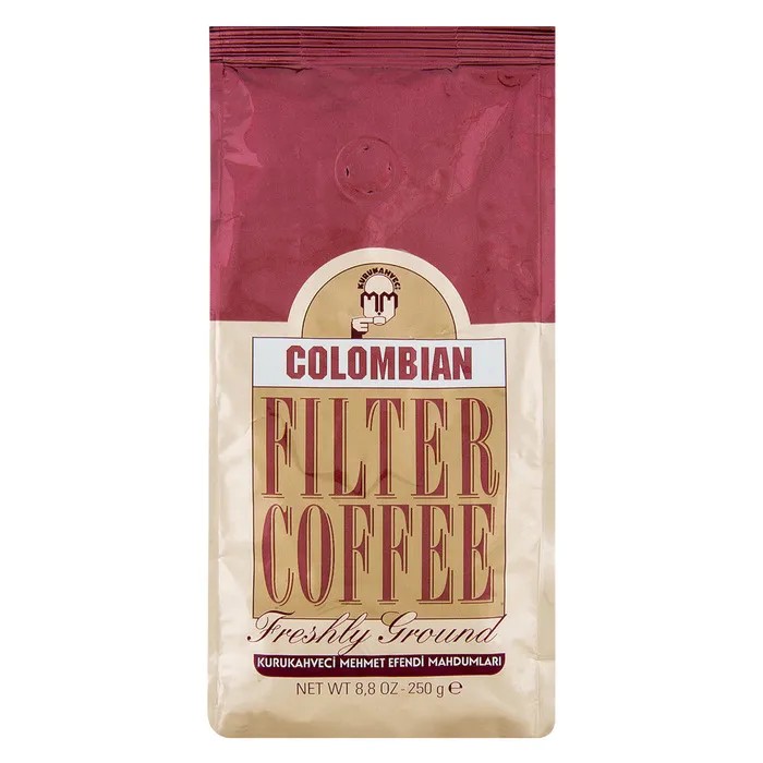 Mehmet Efendi Filtre Kahve Colombian 250 Gr