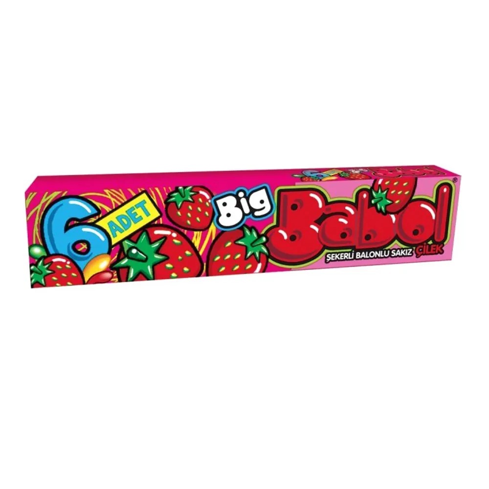 Big Babol Çilekli 27gr