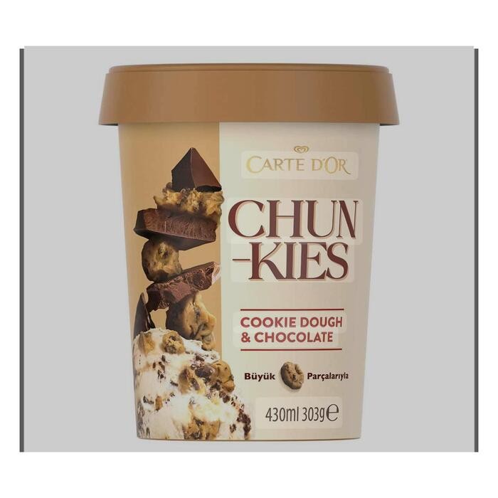 Algida Carte D'Or Chunkies Vanilya 430 Ml