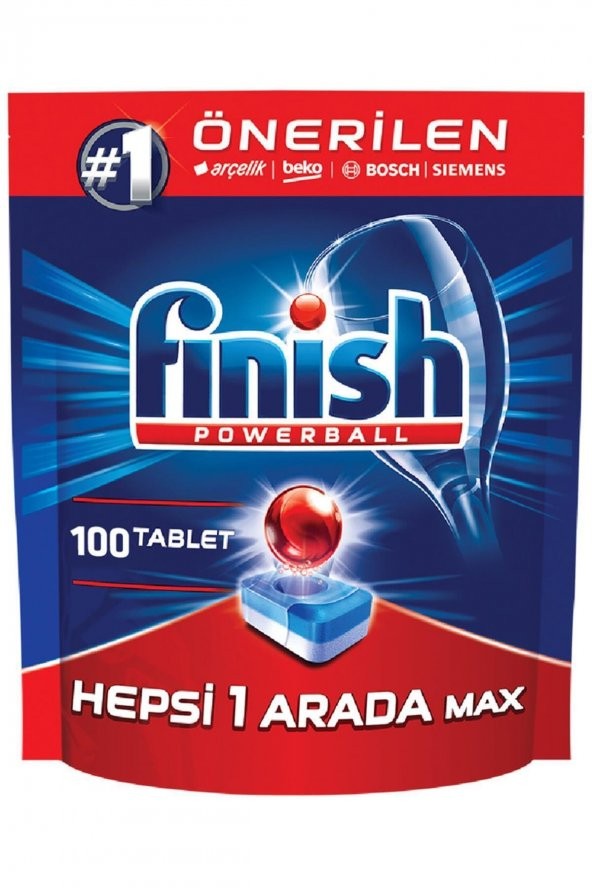 Finish Powerball Hepsi 1 Arada Max 50 Tablet