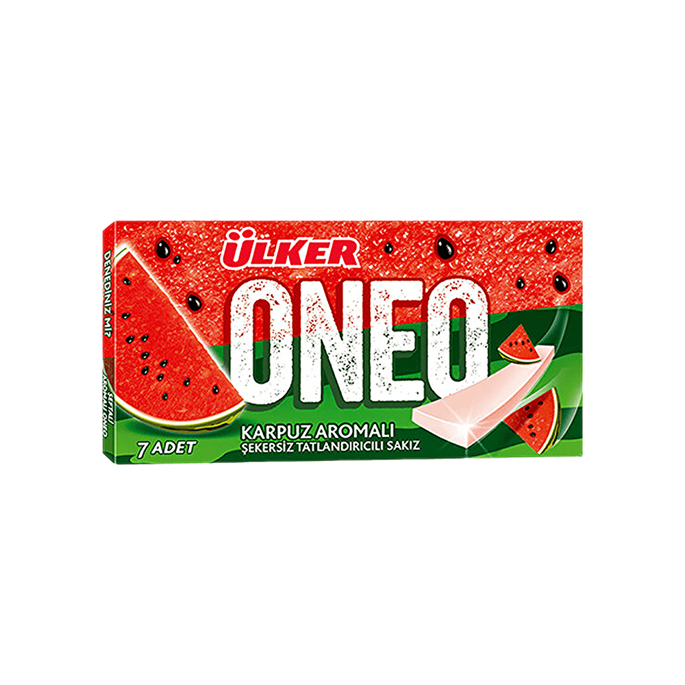 Ülker Oneo Karpuz Aromalı Sakız 14 Gr