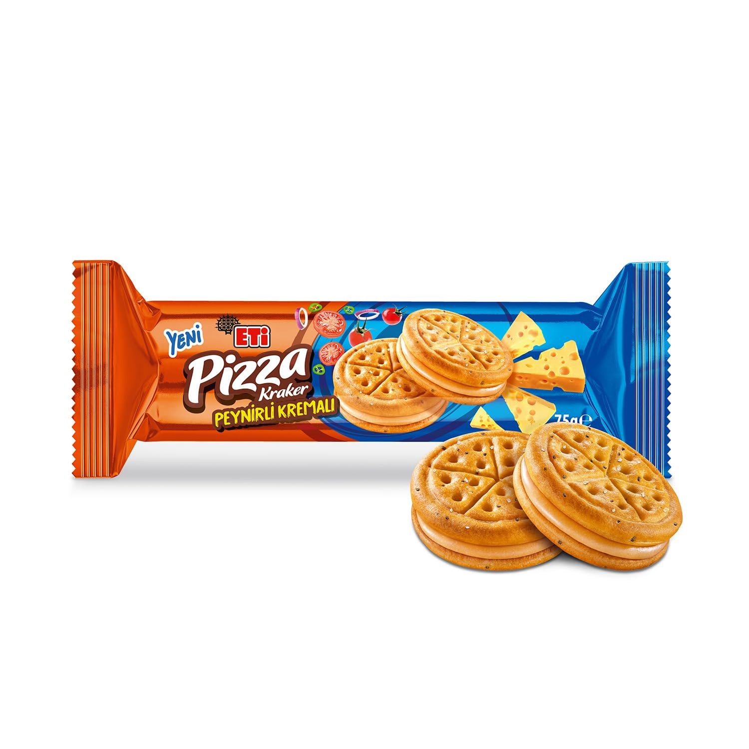 Eti Peynir Kremalı Pizza Kraker 61 Gr