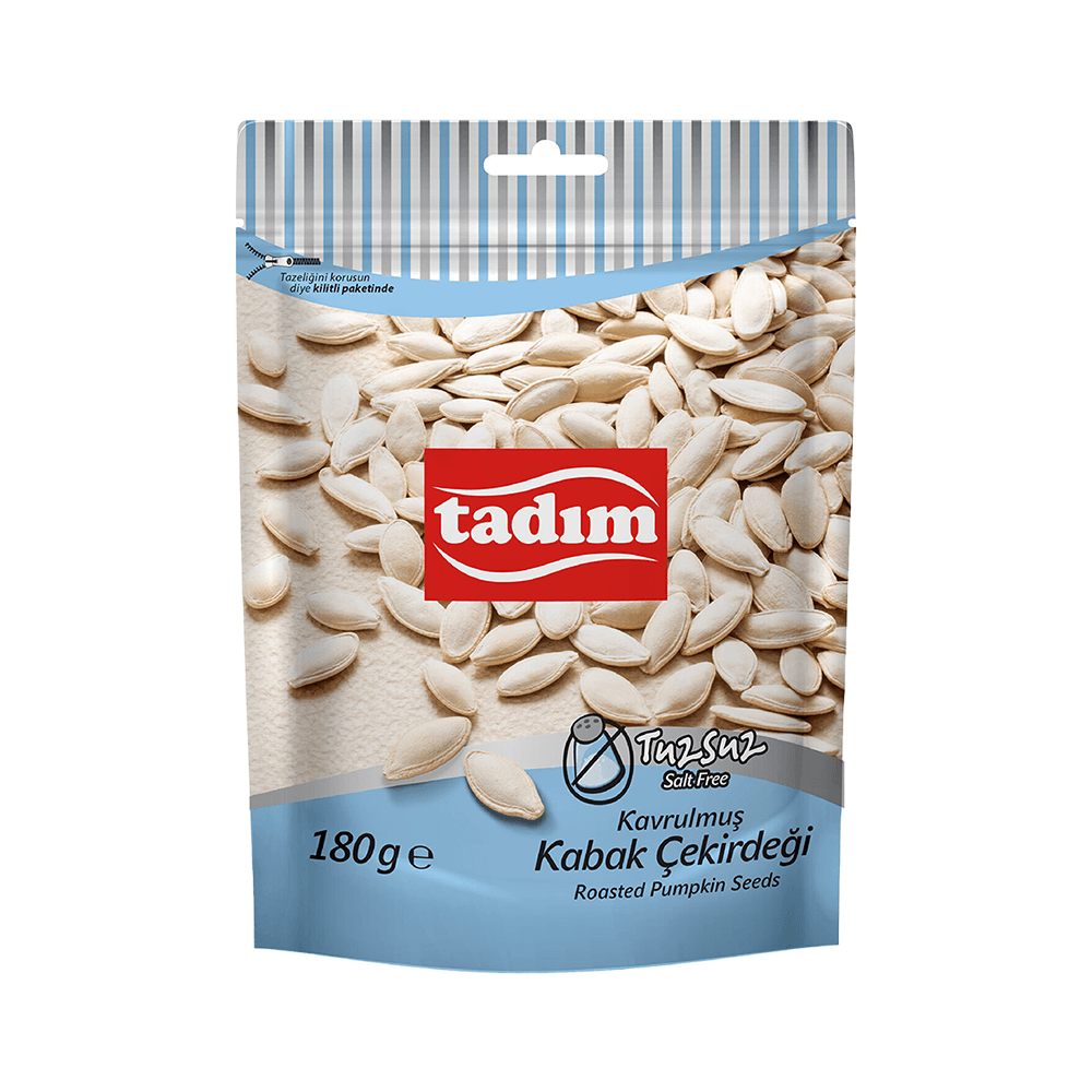 Tadım Tuzsuz Kavrulmuş Kabak Çekirdeği 180 Gr
