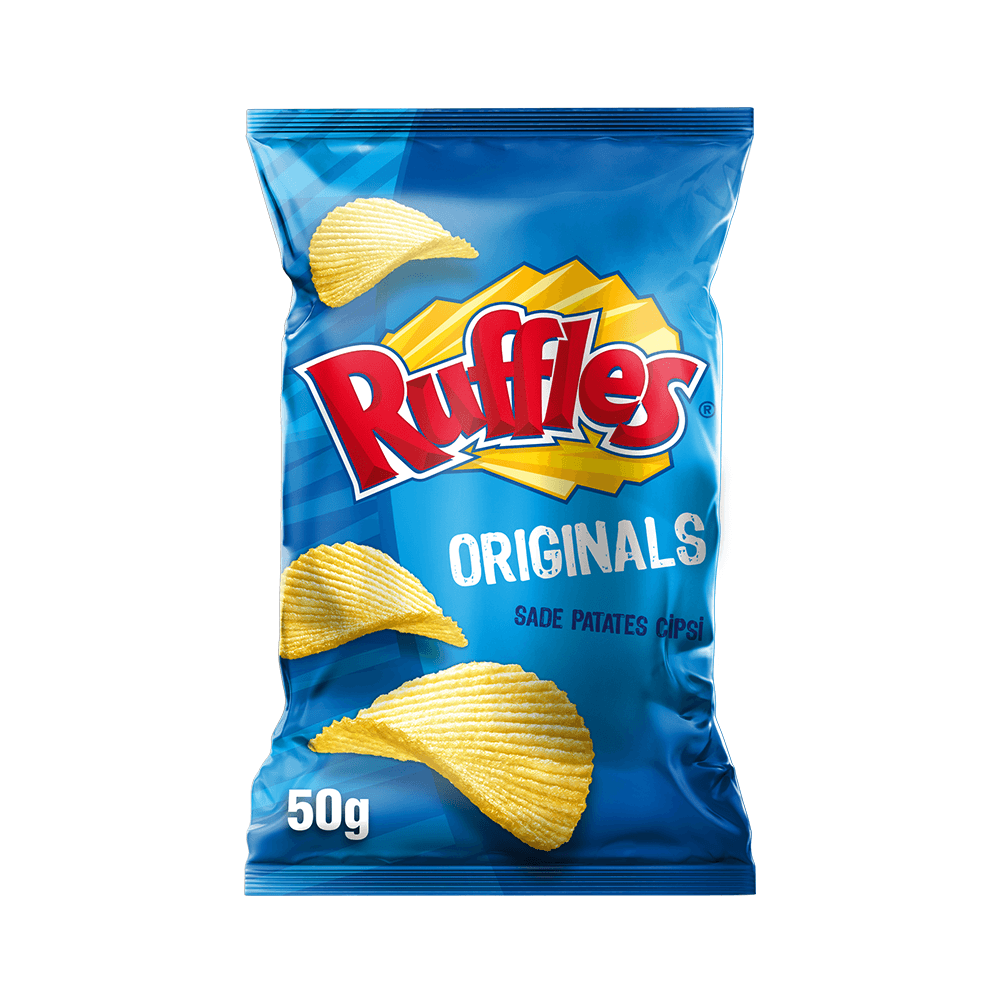 Ruffles Originals Patates Cipsi Medium Plus Boy 50 Gr