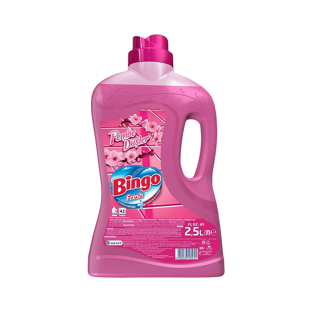 Bingo Yüzey Temizleyici Pembe Düşler Fresh 2.5 Lt