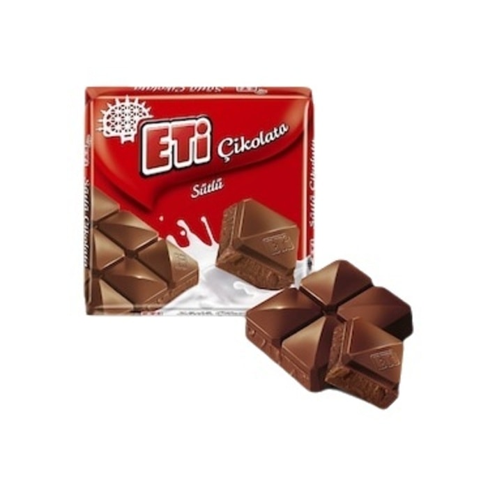 Eti Bol Sütlü Kare Çikolata 60 Gr