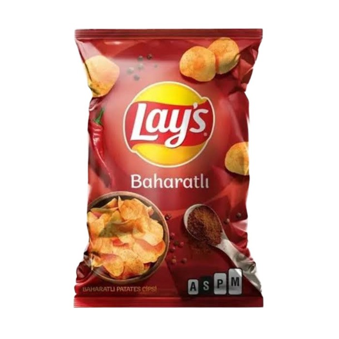 Lay's Baharatlı Patates Cipsi Süper 104 gr
