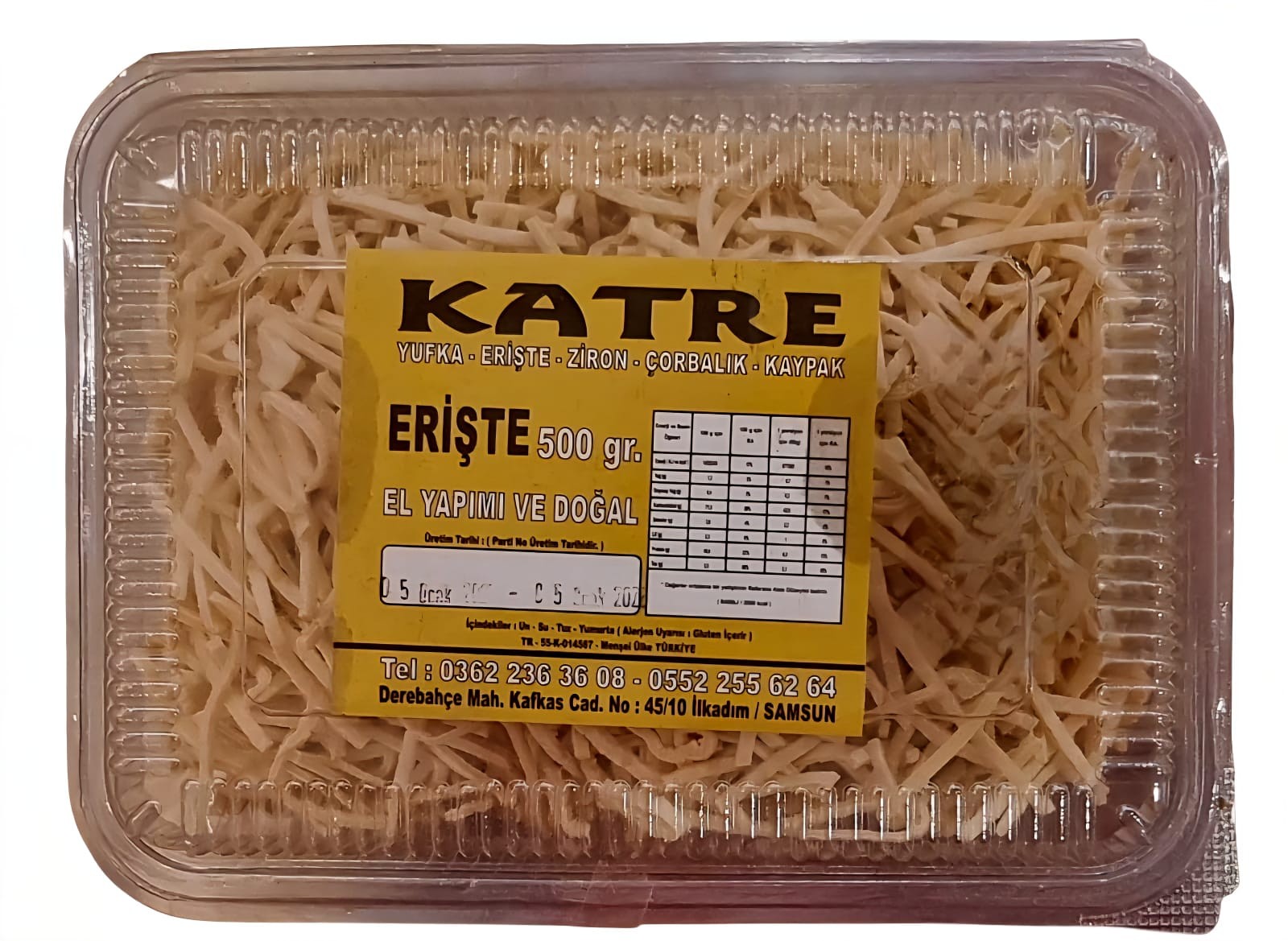 Katre Erişte 500 Gr