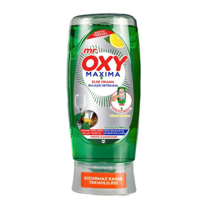 Mr Oxy Maxima Bulaşık Deterjanı Limonlu 500 Ml