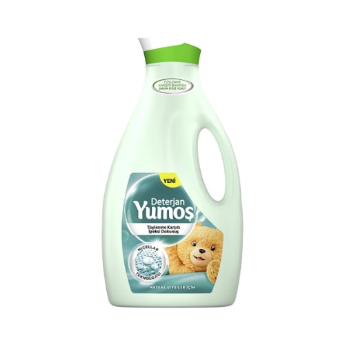 Yumoş Sıvı Çamaşır Deterjanı Narin Micellar Tüylenme Karşıtı İpeksi Dokunuş 2.52 Lt