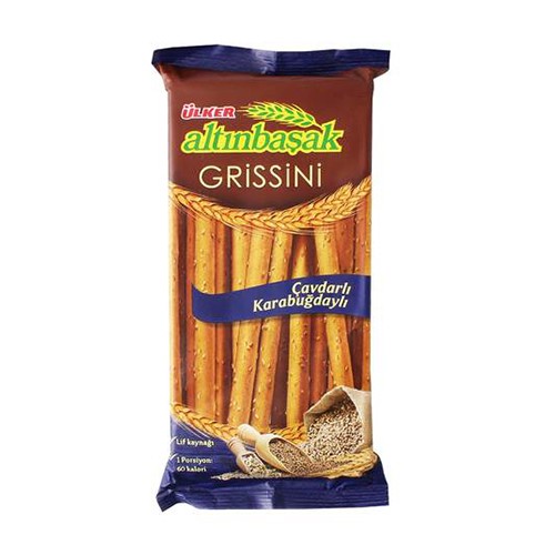Ülker Altınbaşak Çavdarlı Karabuğdaylı Grissini 125 Gr
