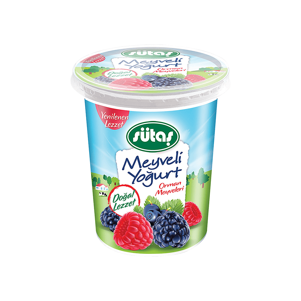 Sütaş Yoğurt Orman Meyveli 500 Gr