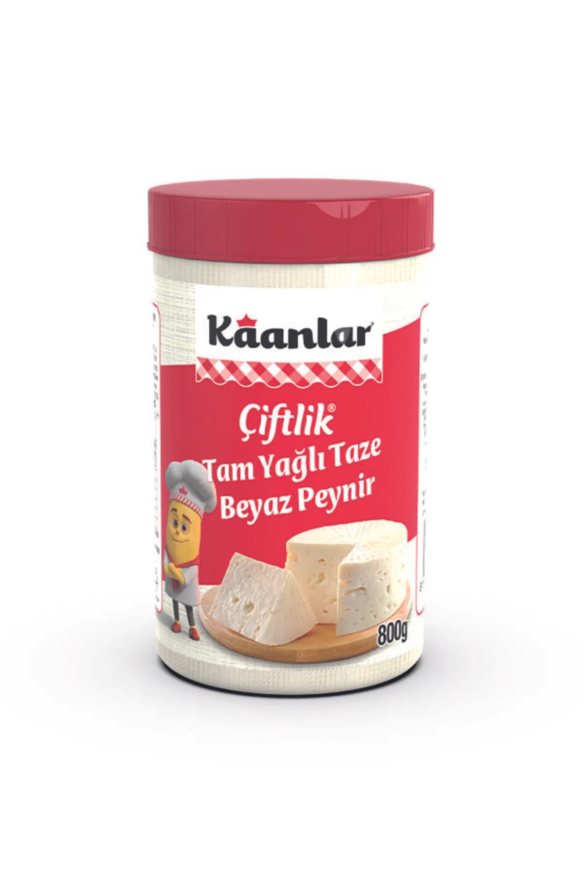 Kaanlar Çiftlik Tam Yağlı Taze Beyaz Peynir 800 Gr