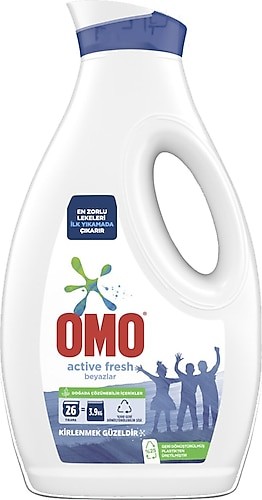 Omo Sıvı Deterjan Active Fresh 1,69 L