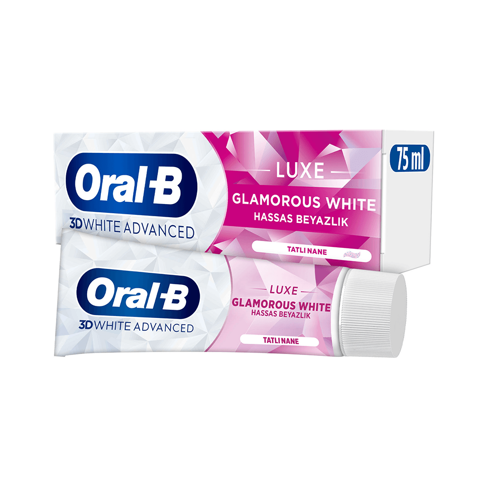 Oral B Pro 3D White Advanced Luxe Glamorous White Diş Macunu 75 Ml
