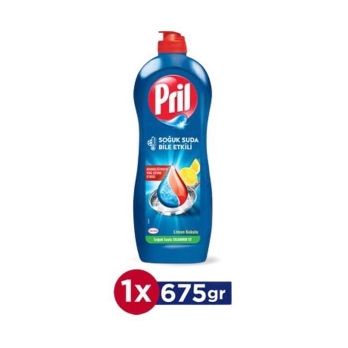 Pril Bulaşık Deterjanı Power Limon 675 Ml
