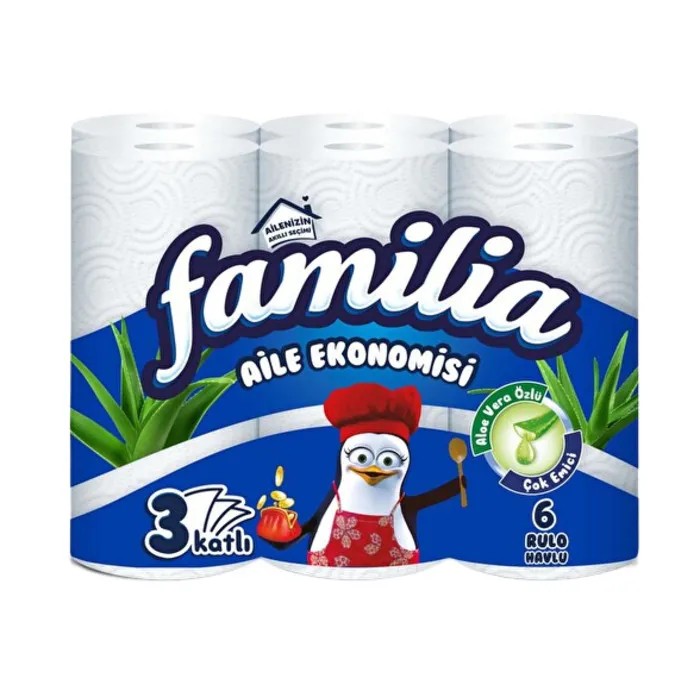Familia Aloevera Özlü Kağıt Havlu 6'lı